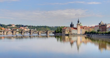 Naklejka na ściany i meble vue de Praga