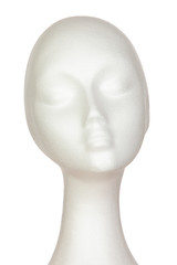 Female mannequin head cork
