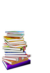 stack of books