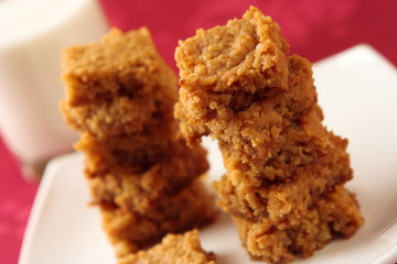 Ginger shortbread biscuits