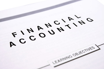 Obraz premium Financial accounting