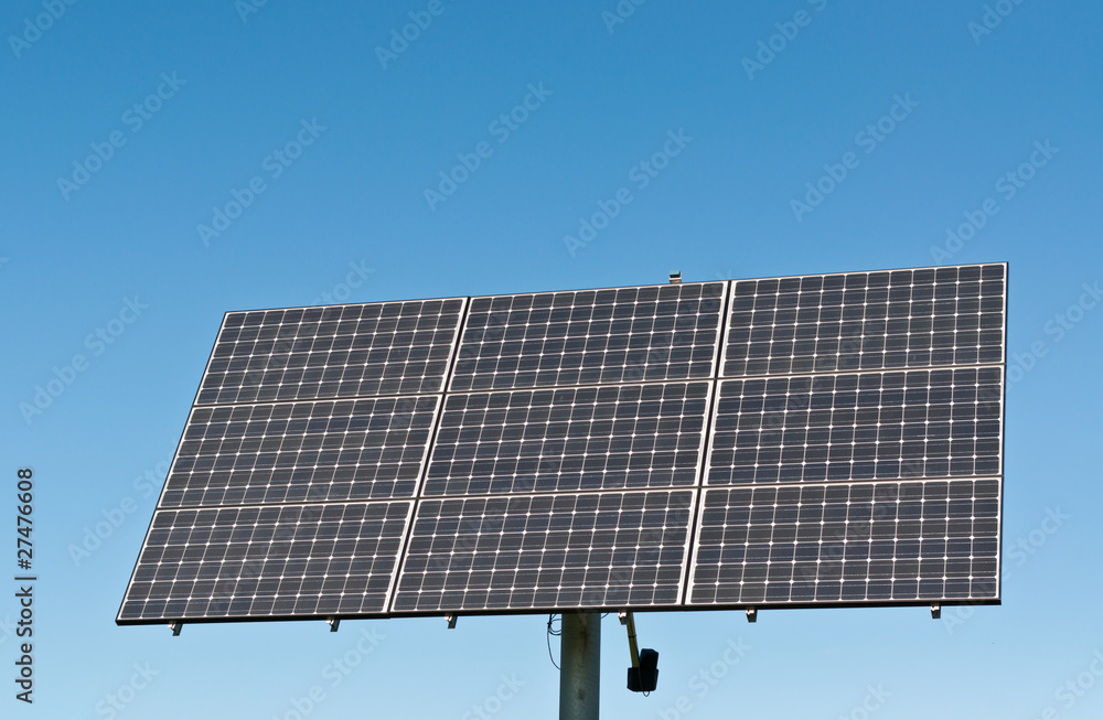 Wall mural Renewable Energy - Photovoltaic Solar Panel Array