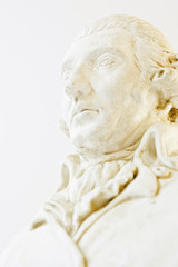 石膏像のアップ