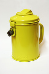 Money box with padlock