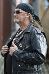 Old nice Biker