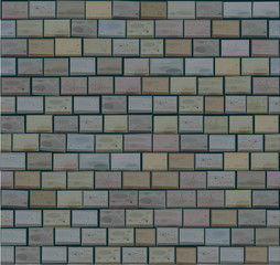 Obraz premium Seamless texture of stones in grey colors.