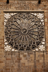 Fensterrosette der Klosterkirche Ebrach 428