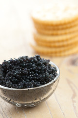Fototapeta na wymiar black caviar