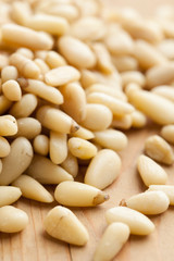 the pine nuts