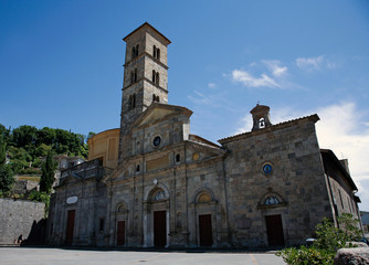 Fototapeta na wymiar Bolsena-Kościół Santa Cristina