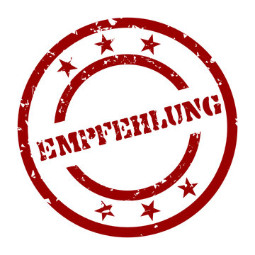 stempel empfehlung I