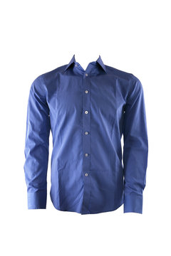 Blue male shirt