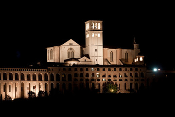 Fototapeta na wymiar Basilica di San Francesco - Assisi