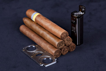 Cuban top cigar
