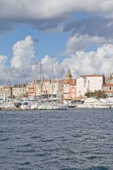 Fototapeta premium village corse (saint florent)