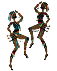 Obraz na płótnie Canvas ethnic dance
