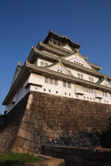 Fototapeta na wymiar Zamek Osaka 5