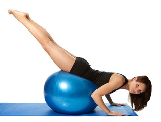 Fototapeta premium Young women doing roll-out
