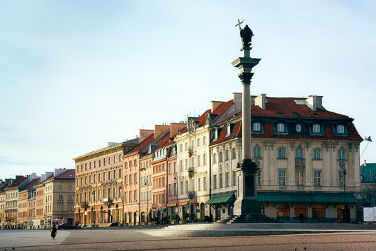 Warsaw - Sigismund's Column on Castle Square