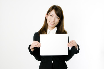 Naklejka premium メッセージボード