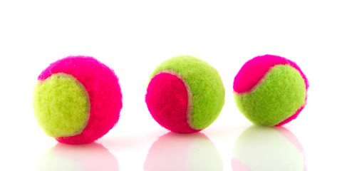 Obraz premium Colorful tennis balls