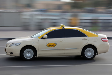 Taxi at Dubai