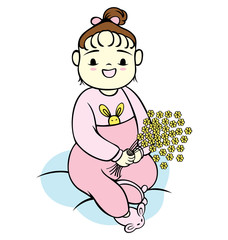 Baby Girl Flowers
