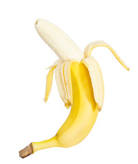 Obraz premium banana on a white background