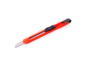 Isolated letter opener on white background