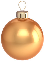 Golden Christmas ball classic (Hi-Res)
