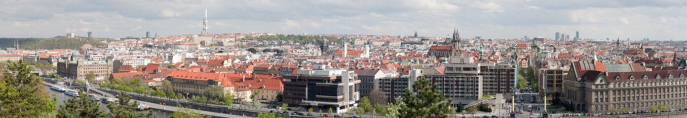 panorama von prag