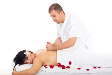 Kneading massage style