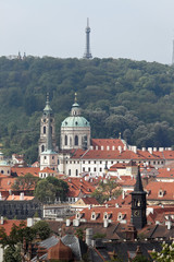 Prag, St. Nikolauskirche und Sternwarte