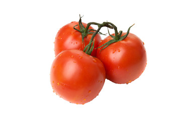 three tomatos