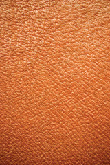 Fototapeta premium Natural Brown Leather Texture Background, Macro Closeup