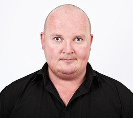 Fototapeta premium close up of male with shoulders straight