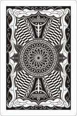 playing card 60x90 mm back side