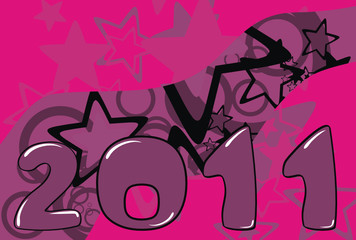 new year 2011 background