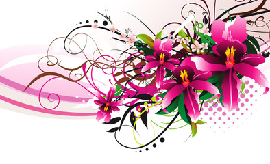 flower vector illustration