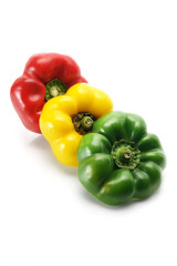 Slices of Capsicum