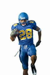 Football Player with Ball