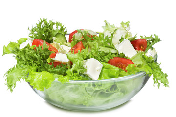 salad with vegetables