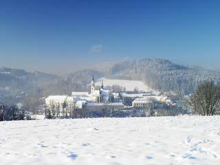 monastery, Vyssi Brod, Czech Republic