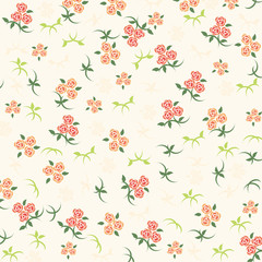 rose background orange