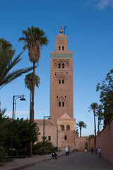 Fototapeta na wymiar Minareto Koutoubia, Marrakesz