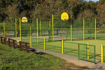 Terrain foot, basket