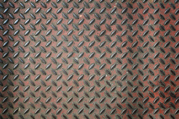 Diamond Plate Metal Background
