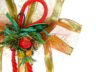 Christmas Decoration on white background