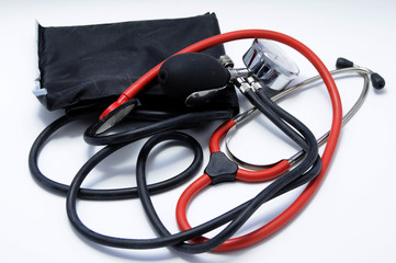 stethoskop und Blutdruck -messgerät