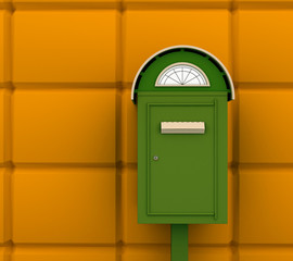green mailbox